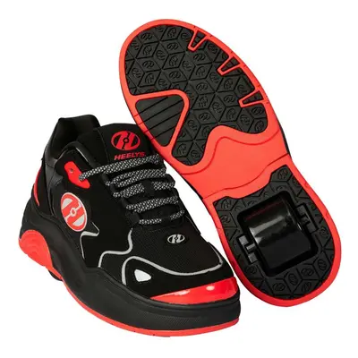 Heelys - Mega Pro - Black/Red - koloboty