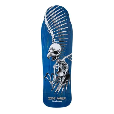 Birdhouse - Full Skull 2 - 9.75” Blue/White - deska