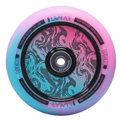 Lucky - Lunar 110mm Pro Rush Pink/Blue Swirl - kolečko na freestyle koloběžku