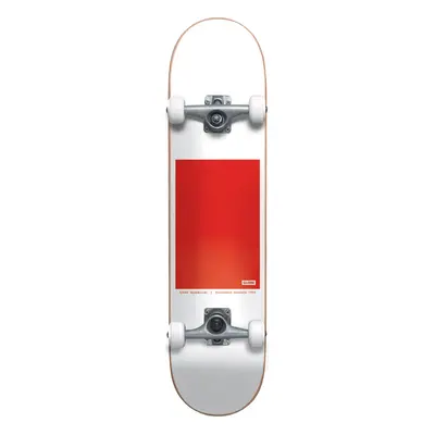 Globe - G0 Block Serif 8" White/Red - skateboard