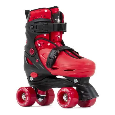 SFR - Nebula Adjustable Black/Red - nastavitelné trekové brusle