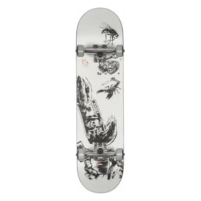 Globe - G1 Hard Luck 8" - White/Black - skateboard