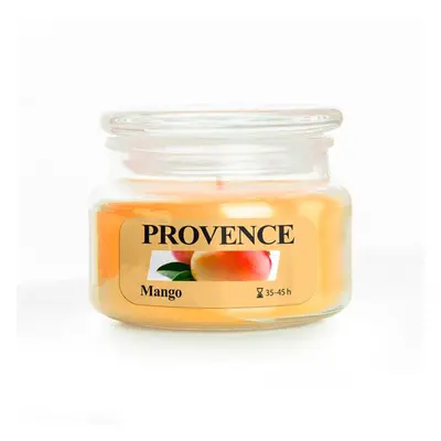 Vonná svíčka ve skle PROVENCE 45 hodin mango