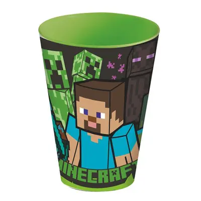 STOR Plastový kelímek MINECRAFT 430ml