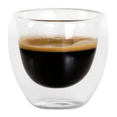 Skleněný hrnek Espresso TORO dvojité borosilikátové sklo 100 ml