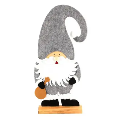 SVENSKA LIVING Plstěná figurka 33cm Santa