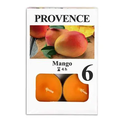 Čajová svíčka PROVENCE 6ks mango