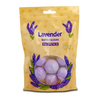 Šumivá bomba do koupele PROVENCE levandule 6x20g