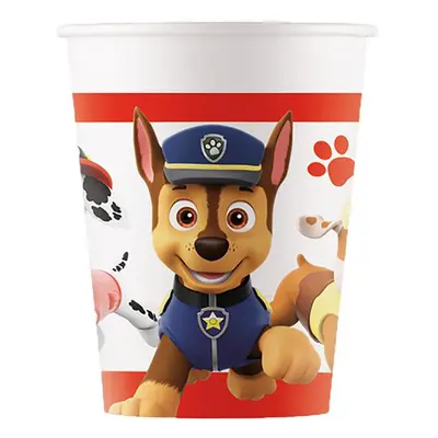 PROCOS Papírový kelímek 200ml Paw patrol 8ks