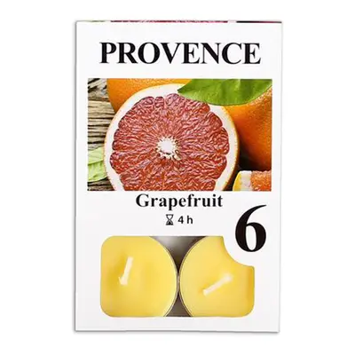 Čajová svíčka PROVENCE 6ks grapefruit