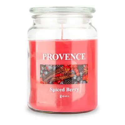 Vonná svíčka ve skle PROVENCE 95 hodin spiced berry