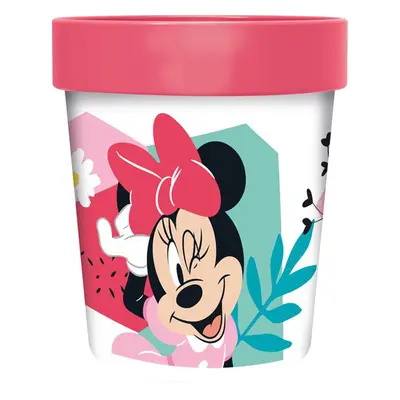 STOR Plastový kelímek MINNIE 260ml protiskluzový