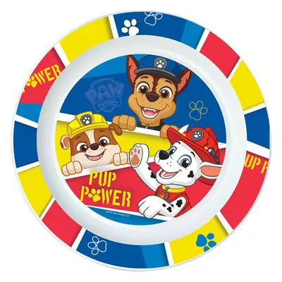 STOR Plastový talíř Paw Patrol 22cm modrý