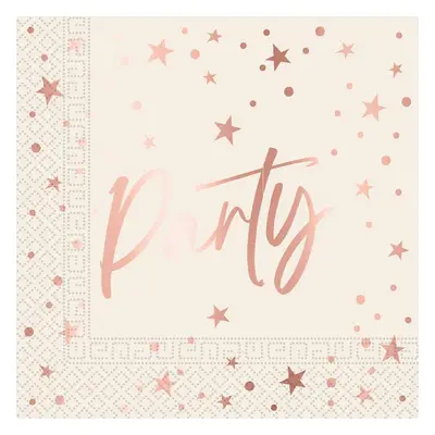 PROCOS Papírové ubrousky 33x33cm 2vrstvé party 20ks