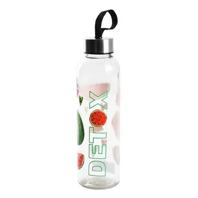 Skleněná láhev s víčkem TORO Detox 500ml