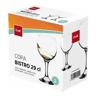 Cegeco Sklenice na víno CoK Bistro 290ml 2ks