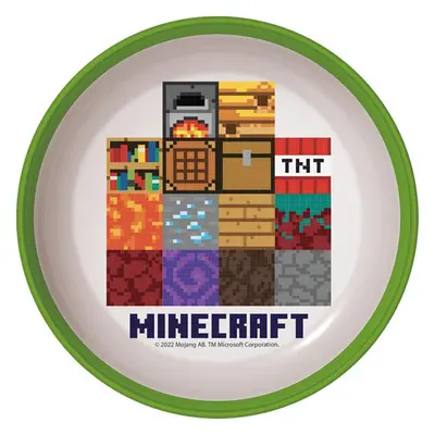 STOR Plastová miska MINECRAFT 300ml protiskluzová