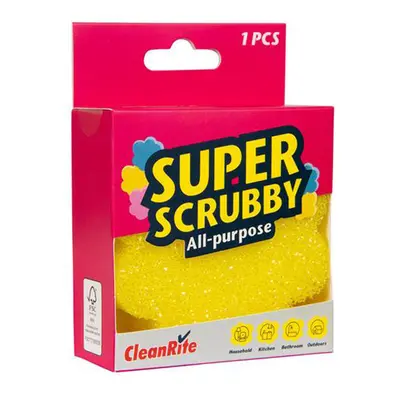 CLEANRITE SUPER SCRUBBY houbička 1ks 10x4cm