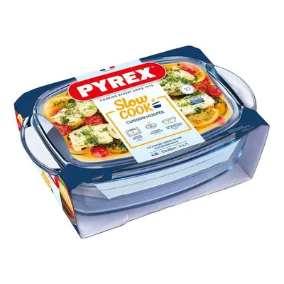 Skleněná zapékací mísa PYREX s víkem 33x20cm/4,5l