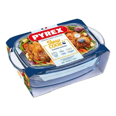 Skleněná zapékací mísa PYREX s víkem 36x22cm/6,7l