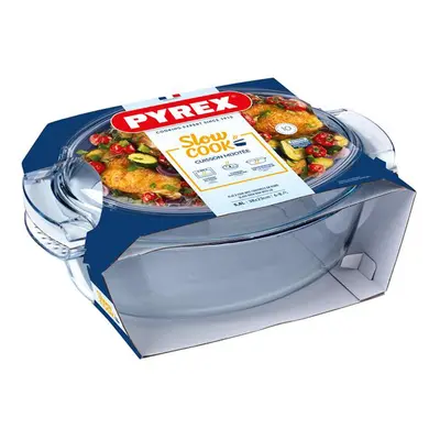 Skleněná zapékací mísa PYREX s víkem 38x23cm/5,8l