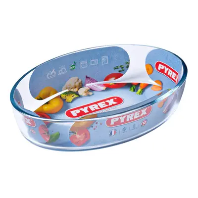 MÍSA ZAPÉKACÍ OVÁL. PYREX 1,6L, 26X18X6CM, SKLO