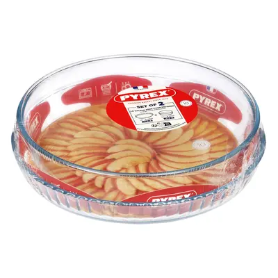 SADA FOREM NA KOLÁČ PYREX 2KS, ?26CM, 28CM