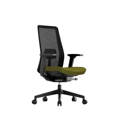 : Kancelářská ergonomická židle OFFICE More K10 — více barev Zelená