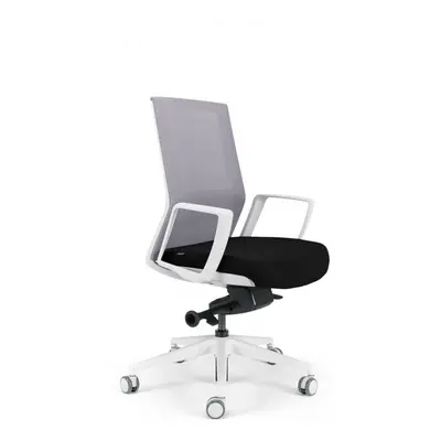 Kancelářská ergonomická židle BESTUHL S27 WHITE — více barev, snímatelný potah Černá