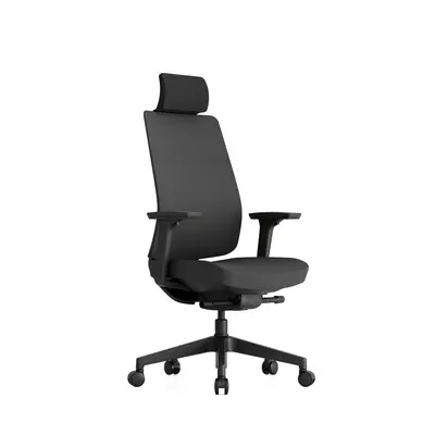 Kancelářská ergonomická židle OFFICE More K50 — černá, více barev Černá