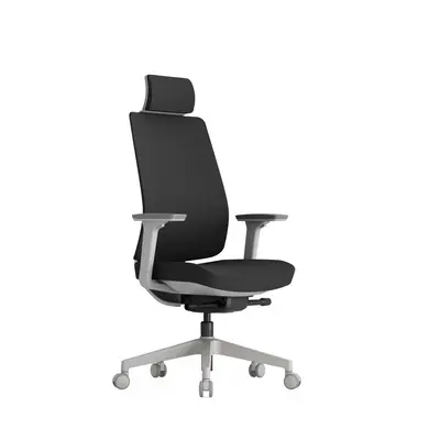 Kancelářská ergonomická židle OFFICE More K50 — bílá, více barev Černá