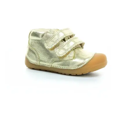 boty Bundgaard Velcro Blonde Champagne (Petit)