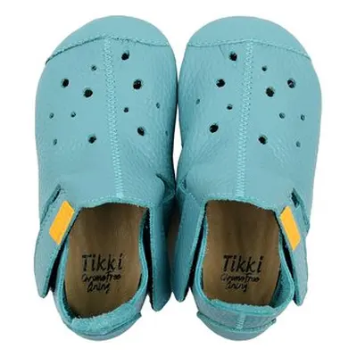 Tikki Shoes Tikki Ziggy Azure Perforation barefoot capáčky