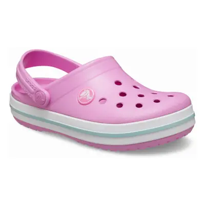 pantofle Crocs Crocband Clog K - Taffy pink rose taffy