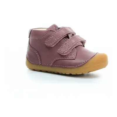 Bundgaard Velcro Dark Rose (Petit) barefoot boty