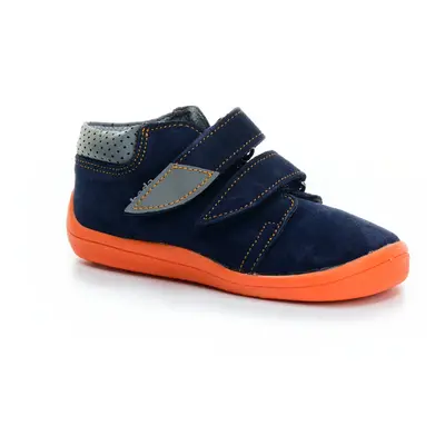 Beda Blue Mandarine (BF 0001/W/M/2) kotníkové barefoot boty s membránou