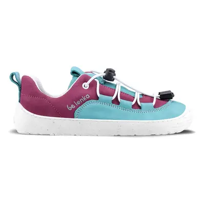 Be Lenka Xplorer Light teal & plum barefoot boty