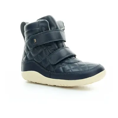 Bobux Patch Navy Step up kotníkové barefoot boty