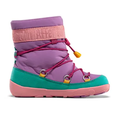 Affenzahn Snow Boot Vegan Purple Owl zimní barefoot boty