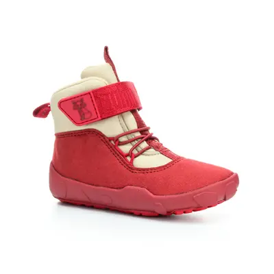 Affenzahn Prewalkers Vegan Warmy Red Fox zimní barefoot boty