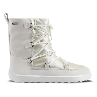 Be Lenka Snowfox Woman Pearl White zimní barefoot boty