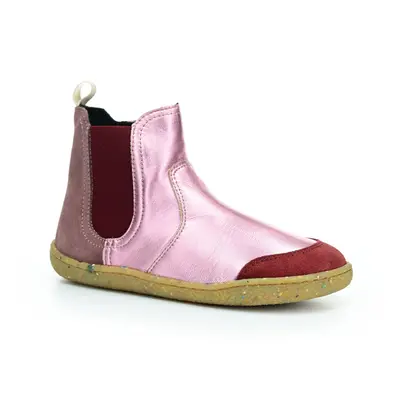 Groundies Charlie Pink Metallic barefoot boty