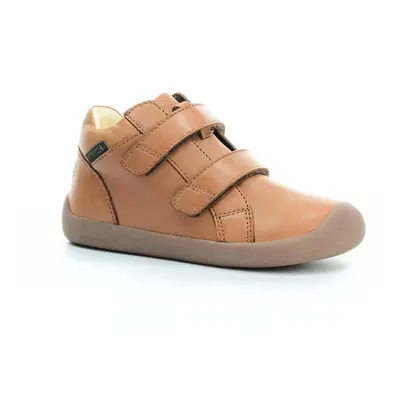 boty Bundgaard The Walk Velcro TEX Cognac