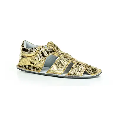 EF Barefoot Ef Gold Gliter barefoot sandály