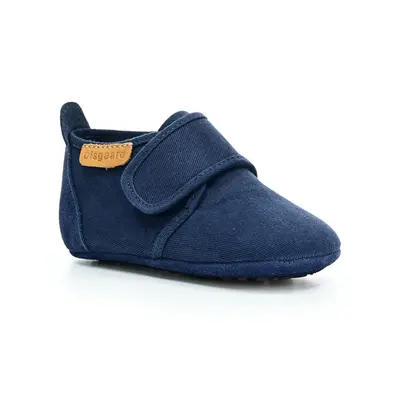 Bisgaard Baby Cotton Dark Blue barefoot boty