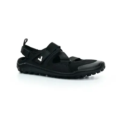 Vivobarefoot Tracker Sandal L Obsidian Textile barefoot sandály