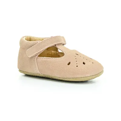 Bisgaard Bloom Peach barefoot sandály