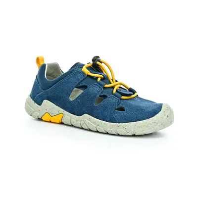 Superfit Trace Blau/gelb barefoot sandály