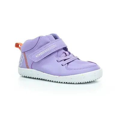 Vivobarefoot Primus Ludo Hi Lilac barefoot boty