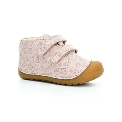 Bundgaard Petit Strap Rabbit Old Rose barefoot boty